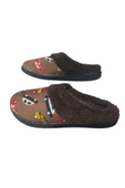 Erkek Çocuk Kahverengi Araba Figürlü Ev İçi Terlik gzrtr2030 thumbnail 4