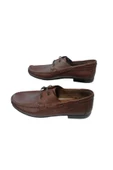 Re076-10 Erkek Kahverengi Bağcıklı Loafer Ayakkabı - 5