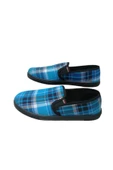 C0362-01 Unisex Mavi Desenli Keten Yazlık Ayakkabı - 3