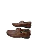 Erkek Kahverengi Bağcıklı Loafer Ayakkabı Re030-10 - 2