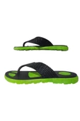 Serabien  Erkek Siyah-Yeşil Parmak Arası Plaj Havuz Günlük Terlik SRB330-01 thumbnail 2