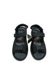 Dnp002-020 Erkek Siyah Günlük Yürüyüş Sandalet - 6