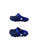 Ak1986-010 Erkek Çocuk Lacivert Mavi Çift Taban Günlük Yürüyüş Terlik Sandalet - 2