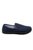 Ph26-01 Unisex Lacivert Düz Keten Ayakkabı - 2