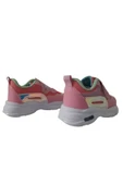 Kids Pembe Rahat Ortopedik Kız Çocuk Günlük Spor Ayakkabı thumbnail 5