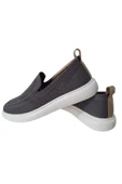 Polo Füme-Sarı Erkek Fileli Modern Tasarım Yazlık Ayakkabı - 3