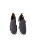 Polo Füme-Sarı Erkek Fileli Modern Tasarım Yazlık Ayakkabı - 4