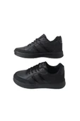 Unisex Siyah Bağcıklı Hafif Günlük Spor Ayakkabı Ndro5265 - 2