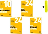 Hız Yayınları Ayt Sayısal Matematik Fizik Kimya Biyoloji Deneme Seti Yeni - 1