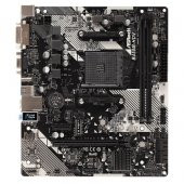Asrock B450M-HDV R4.0 Socket AM4 DDR4 3200MHz+ (OC) Ultra M.2 USB 3.1 Gen1 HDMI DVI VGA mATX Anakart - 2