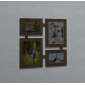 Ahşap Soy Ağacı Fotoğraf,Resim Çerçevesi Çerçeve-04326mse - 1