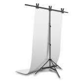 Deyatech T Stand ve 150cmx200cm Beyaz PVC Fon - 1