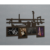 Ahşap Soy Ağacı Fotoğraf,Resim Çerçevesi Çerçeve-04318mse - 1