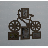 Ahşap Soy Ağacı Fotoğraf,Resim Çerçevesi Çerçeve-04317mse - 1