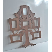 Ahşap Soy Ağacı Fotoğraf,Resim Çerçevesi Çerçeve-04301mse - 2