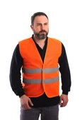 ESERIS - Standart İkaz Yeleği - Turuncu thumbnail 1