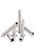 ŞAKİR HIRDAVAT  5x80 MM Galvanizli Sunta ve Ağaç Vidası 100 ADET - 1
