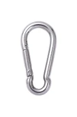 ŞAKİR HIRDAVAT  8MM Düz Yaylı Galvanizli Karabina 5 Adet - 3