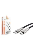 Xiaomi Mi 8 9 9T SE Lite Type-C Hızlı Şarj Kablosu 60W Metal thumbnail 2