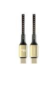 3 Metre  60W Type-C to Type-C PD Hızlı Şarj Kablosu (Zpx) - Ear-EC-141C - 2