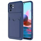 Xiaomi Redmi Note 10S Kılıf Zore Kartix Kartlık Bölmeli Kılıf - 5