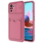 Xiaomi Redmi Note 10S Kılıf Zore Kartix Kartlık Bölmeli Kılıf - 3
