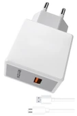 Galaxy S4 Şarj Aleti Micro USB 3.0A Hızlı Şarj - Snx-S225M - 1