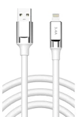 Apple İphone X - XS Şarj Kablosu 3.4A Lightning - SC64L-Beyaz - 1