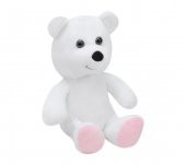 Ayı 15 cm Beyaz Pelüş Ayı Çocuk Oyuncak thumbnail 1
