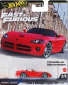 Mattel Hot Wheels Fast Furios Premium Arabalar 5 Li Set - 3