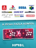 habl 2025 RETRO ARCADE OYUN KONSOLU 50500 OYUNLU SÜPER BOX - 2