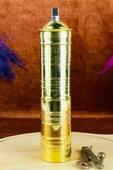 Pirinç Döküm Sarı Karabiber Kahve Baharat Öğütücü Değirmen 20cm - 1
