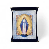 Mucizevi Madalya İkona Kadife Kutu thumbnail 1