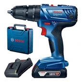 Bosch Professional Gsb 180-li Akülü Darbeli Delme Vidalama Makinesi 2a Tek Akülü - 1
