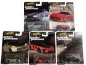 Mattel Hot Wheels Fast Furios Premium Arabalar 5 Li Set - 1