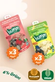Humm Organic Organik 2'li Karma Vegan Mini Küpler Paketi 30g X 6 Adet - 1