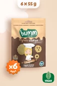 Humm Organic Organik Chefline Tahinli Pekmezli Vegan Kurabiye 55g X 6 Adet - 1
