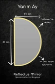 Balance 60 cm Banyo Dolabı + Reflectus Yarım Ay Günışığı Led Ayna 80x45 cm - 2