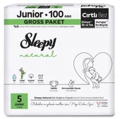Sleepy Natural Bebek Bezi Gross Paket 5 Beden 11-18 Kg 100 Adet - 2