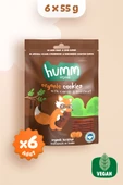 Humm Organic Organik Keçiboynuzlu Fındıklı Kurabiye 6 X 55 gr - 1