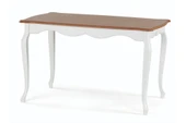 Ada Lükens Masa Ve Çarpı Çıtalı Tonet Sandalye Takımı, Ekru, 125X80 - 3