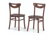 Siena Sabit Masa Ve Alman Sandalye Takımı, Beyaz Ceviz, 90X90 - 4