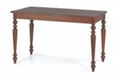 Alzando Masa Ve Çapraz Döşemeli Sandalye Takımı, Ceviz Ceviz, 125X80 - 3