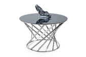 Thales Orta Sehpa, Krom, Füme Cam - 2