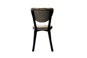 Rivone Sandalye, Siyah-Cappucino - 4