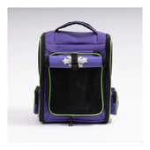 Brave Paws Kedi ve Köpek Taşıma Çantası Açılabilir Fileli Katlanabilir Yıkanabilir Plastik Fileli (MOR) - 3