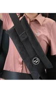 RevuBaby Gögüs Emniyet Kemeri Yastığı Hamile Kemer Yumuşatıcı Ameliyat Sonrası Kemer Konfor Pedi siyah - 1