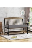 RevuBaby Çoton Kumaş Uzun Koltuk Minderi Iç Ve Dış Mekan Güneş Dayanıklı Bank & Sandalye Minderi100-45-8 Cm - 1