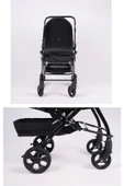 PETCARS Xdrive Kedi Ve Köpek Arabası 40x60x65cm Siyah - 4