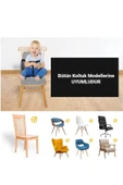 RevuBaby Bağlama Kemerli Mama Sandalyesi Sandalye Yükseltici Minder - 5